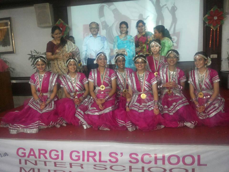 The Millennium School Meerut secured First position in Inter School Dance Competition-'Malhar-2015' (Group Dance)