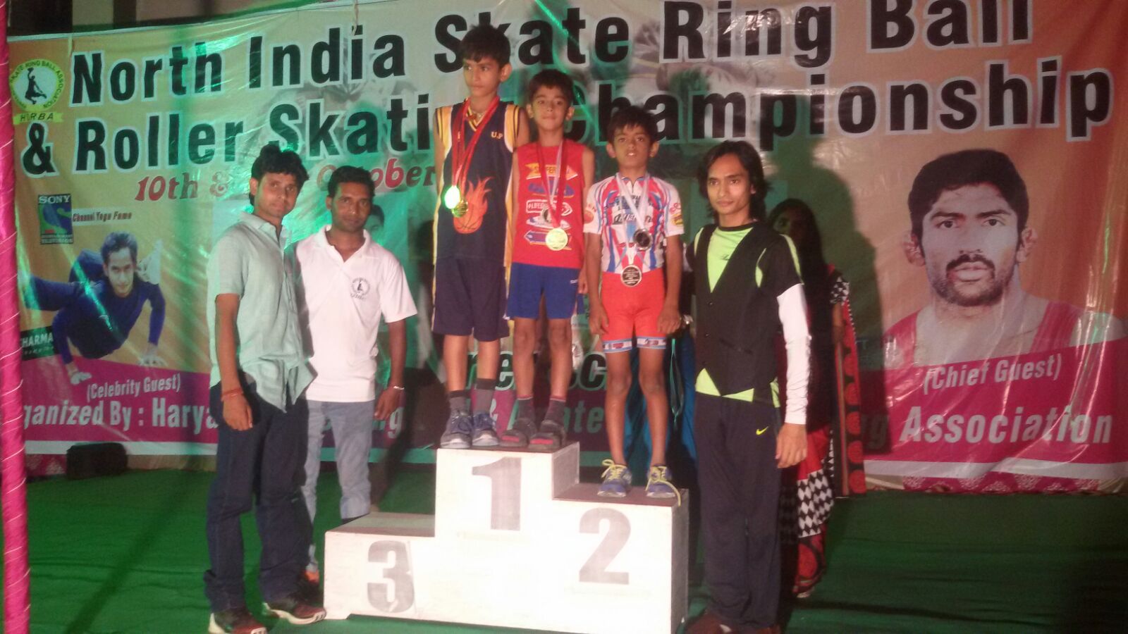 North India Inter School Open Championship-2015 held at Golden Harrier School, Sonipat (Hayana)