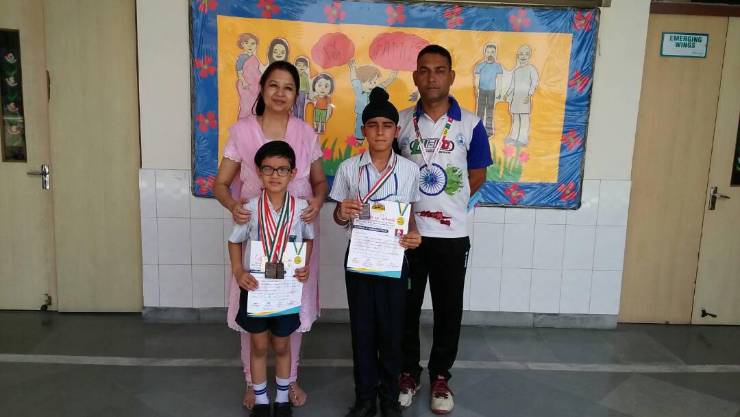 TMS Meerut students have won 2 Silver & 3 Bronze medals in All India Open Roller Skating Championship-2017 held at Shri Prem Nagar Ashram, Haridwar, Uttrakhand on 5th May to 7th May 2017