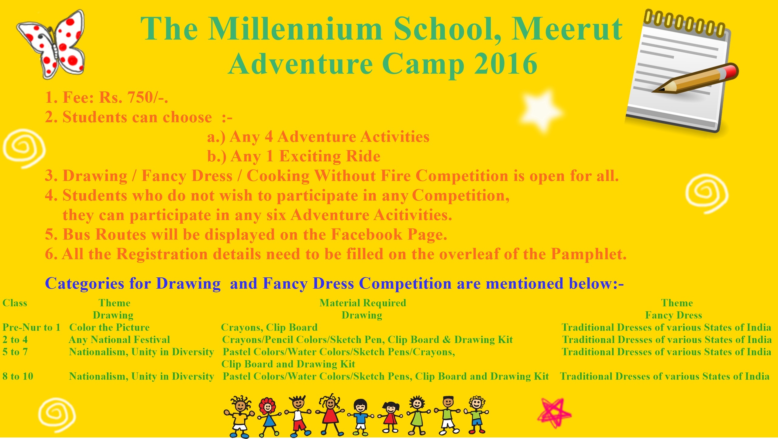 Details of Adventure Camp